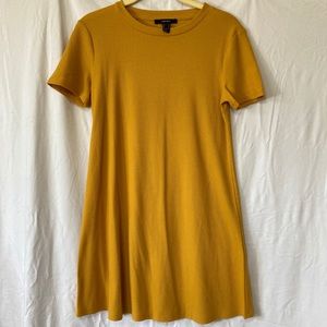 ‘Forever 21’ Yellow Mini Dress